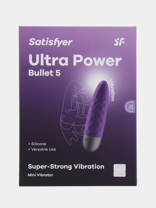 Мини-вибратор Satisfyer Ultra Power Bullet 5, фиолетовый