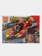 Алый конструктор ninja,AVENGERS,MARVEL, спорт кар, совместим с Лего