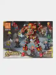 Алый конструктор ninja,AVENGERS,MARVEL, спорт кар, совместим с Лего