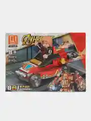 Бордовый конструктор ninja,AVENGERS,MARVEL, спорт кар, совместим с Лего