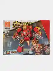 Вишнёвый конструктор ninja,AVENGERS,MARVEL, спорт кар, совместим с Лего