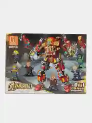 Коралловый конструктор ninja,AVENGERS,MARVEL, спорт кар, совместим с Лего