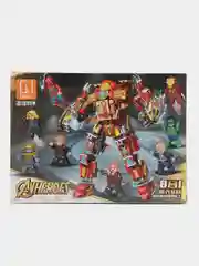 Кораллово-розовый конструктор ninja,AVENGERS,MARVEL, спорт кар, совместим с Лего