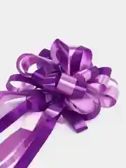 Фиолетовый бант упаковочный для подарка