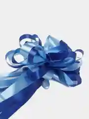 Розовый бант упаковочный для подарка