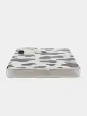 Золотистый хаки чехол на Xiaomi Redmi Note 13 Pro 4G/Poco M6 Pro 4G, прозрачный, с рисунком, защита камеры