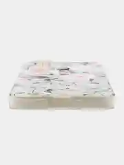 Кораллово-розовый чехол на Xiaomi Redmi Note 13 Pro 4G/Poco M6 Pro 4G, прозрачный, с рисунком, защита камеры