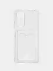 Прозрачный чехол для Xiaomi Redmi Note 11S/Note 11S NFC/Note 11 4G, с карманом для карт, прозрачный