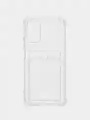 Прозрачный чехол для Xiaomi Redmi 9T (Сяоми Редми 9Т) с карманом для карт, прозрачный