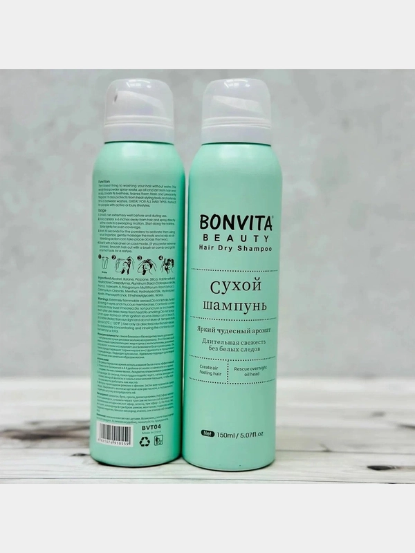 Сухой шампунь для волос Bonvita