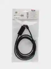 Черный кабель TYPE C-HDMI для подключения ноутбука, смартфона или планшета к ТВ, 1.8 метра