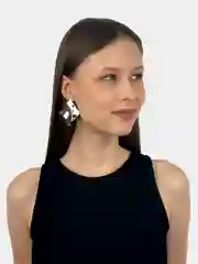 Серебряный серьги гвоздики геометрические массивные на подарок