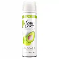 Гель для бритья Satin Care Avocado Twist, для нормальной кожи, женский, 200 мл