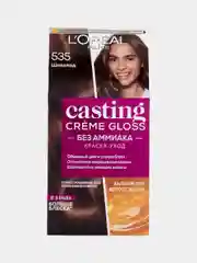 LOreal Paris Стойкая краска-уход для волос "Casting Creme Gloss", оттенок 535, Шоколад