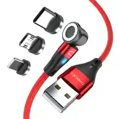 USB Кабель Charguide QC 3.0 магнитный для зарядки и передачи данных 7 пин