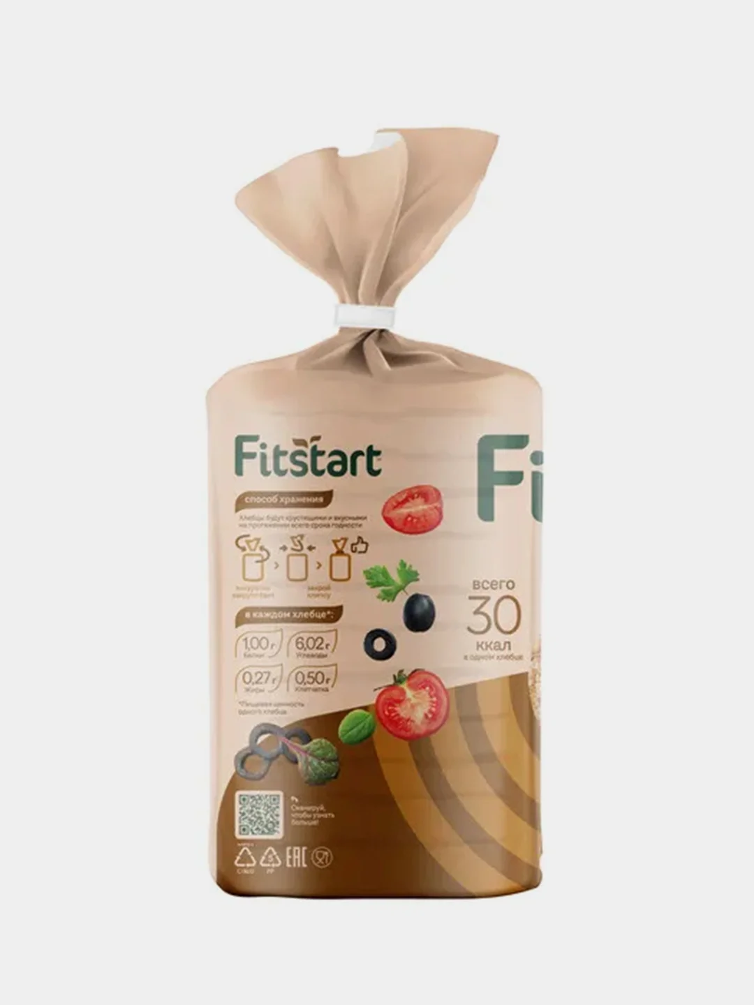 Хлебцы FITSTART гречневые, Гречневый микс, 90 г