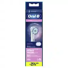 Насадки Oral-B Sensitive Clean, для электрической зубной щетки, для бережной чистки, 2 шт