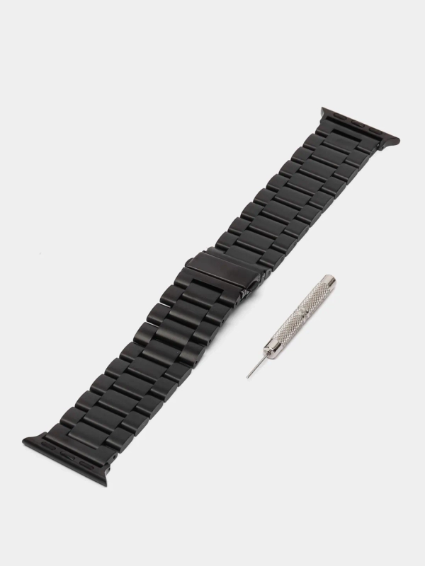Ремешок для смарт-часов и Apple Watch, стальной, 38-49 мм