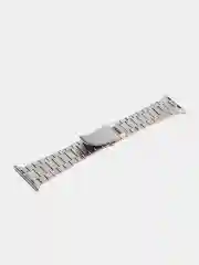 Серебряный ремешок для смарт-часов и Apple Watch, стальной, 38-49 мм