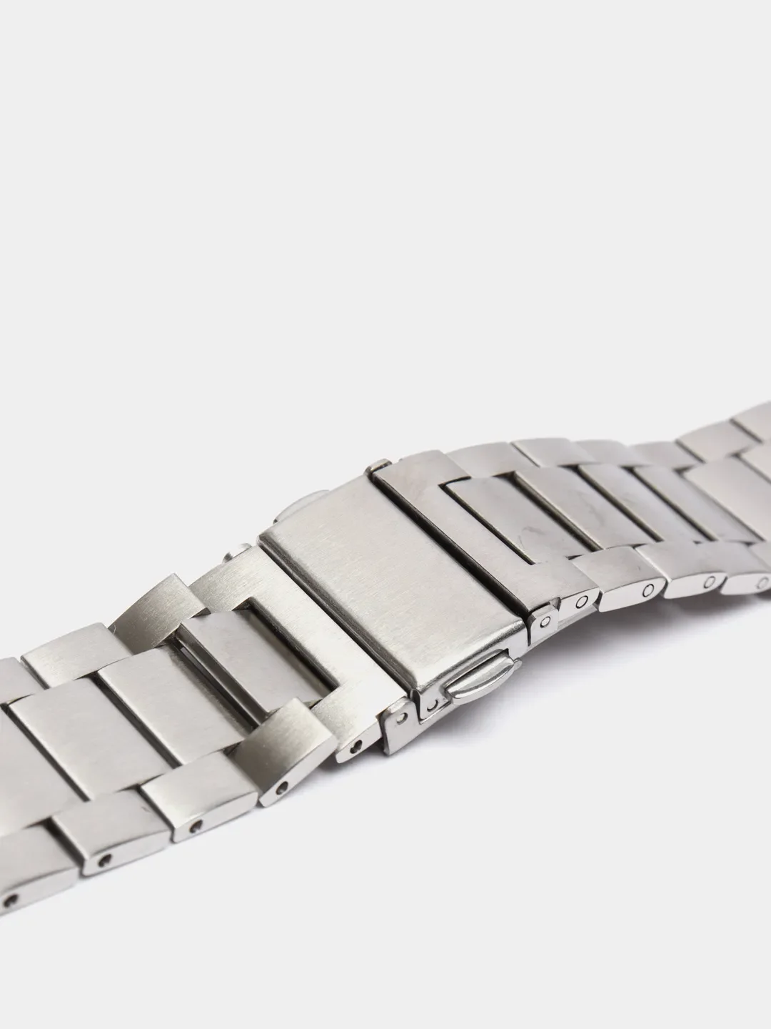 Серебряный ремешок для смарт-часов и Apple Watch, стальной, 38-49 мм