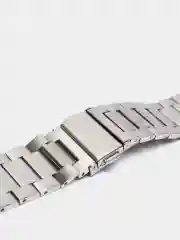 Серебряный ремешок для смарт-часов и Apple Watch, стальной, 38-49 мм