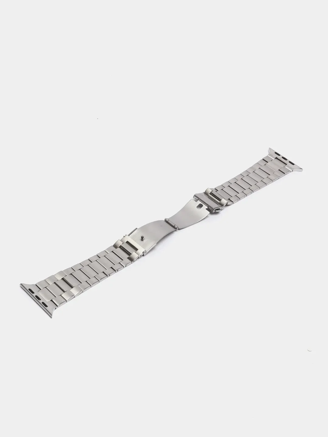 Серебряный ремешок для смарт-часов и Apple Watch, стальной, 38-49 мм