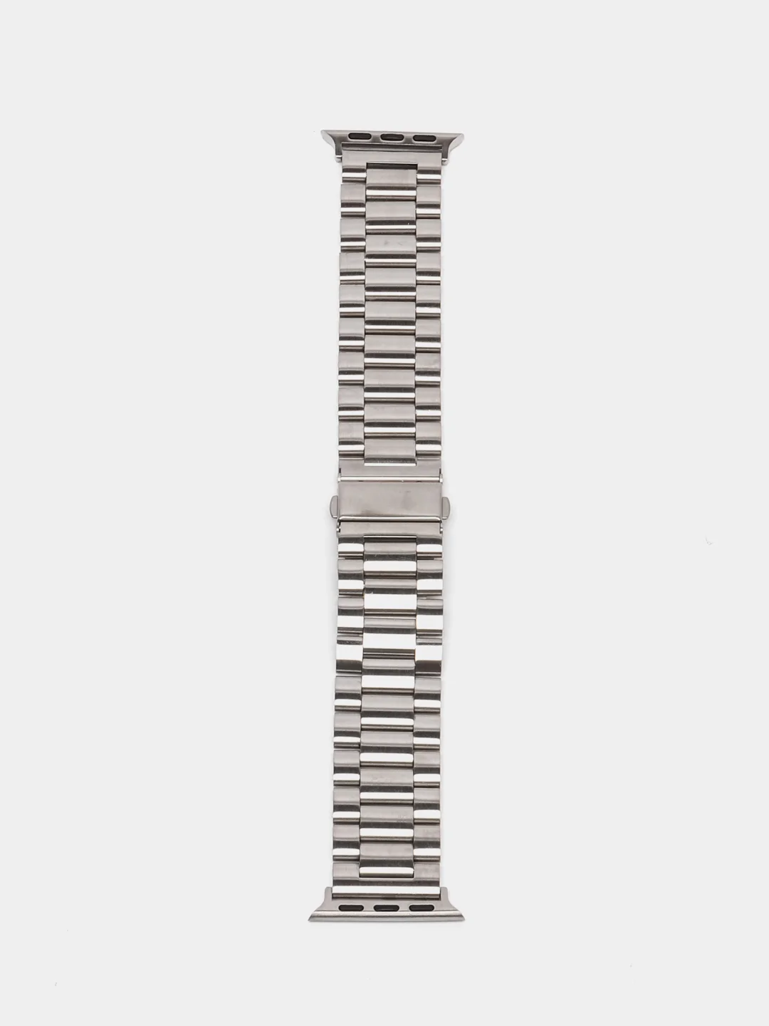 Серебряный ремешок для смарт-часов и Apple Watch, стальной, 38-49 мм