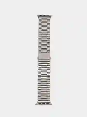 Серебряный ремешок для смарт-часов и Apple Watch, стальной, 38-49 мм