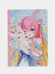 Багровый блокнот в точку 72 листа А5 Аниме. Точкабук "Anime Pets", бумага 100 гр/м2. Проф-Пресс