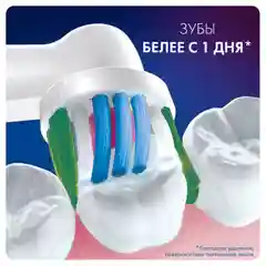 Насадки Oral-B 3D White CleanMaximiser, для электрической зубной щетки, 2 штуки