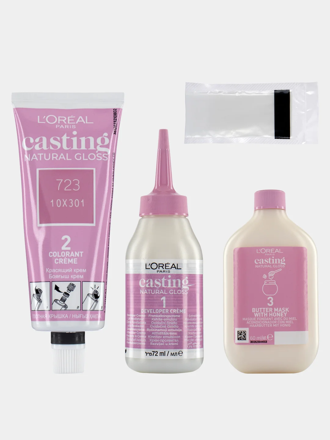 Краска для волос CASTING NATURAL GLOSS тон 723 Пряничный латте
