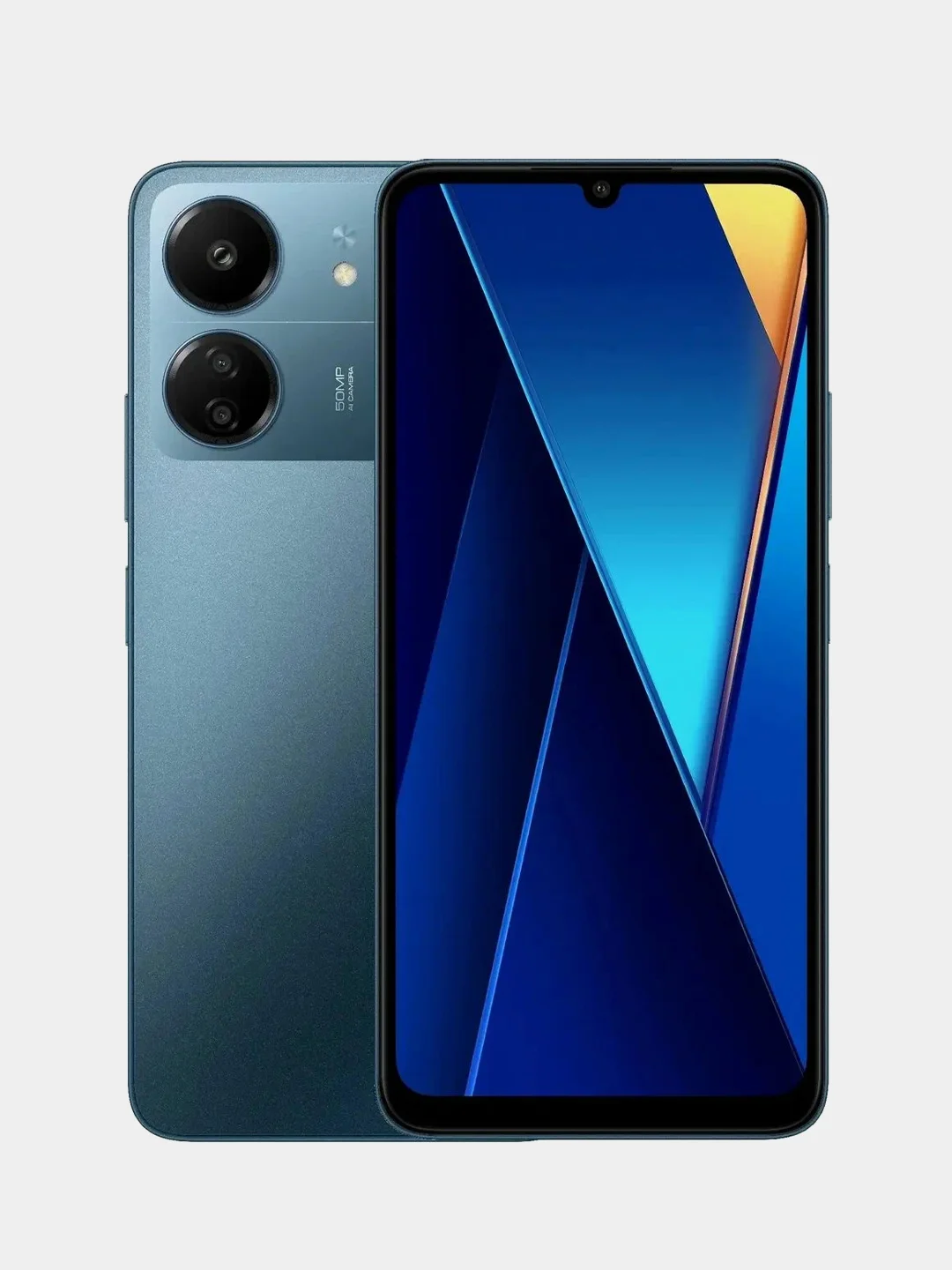 Синий смартфон Xiaomi POCO C65, 8+8 / 256 Gb
