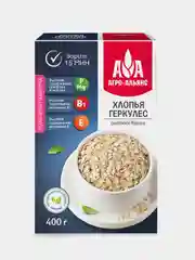 Хлопья овсяные Агро-Альянс "Геркулес", классические, экстра, 400 г