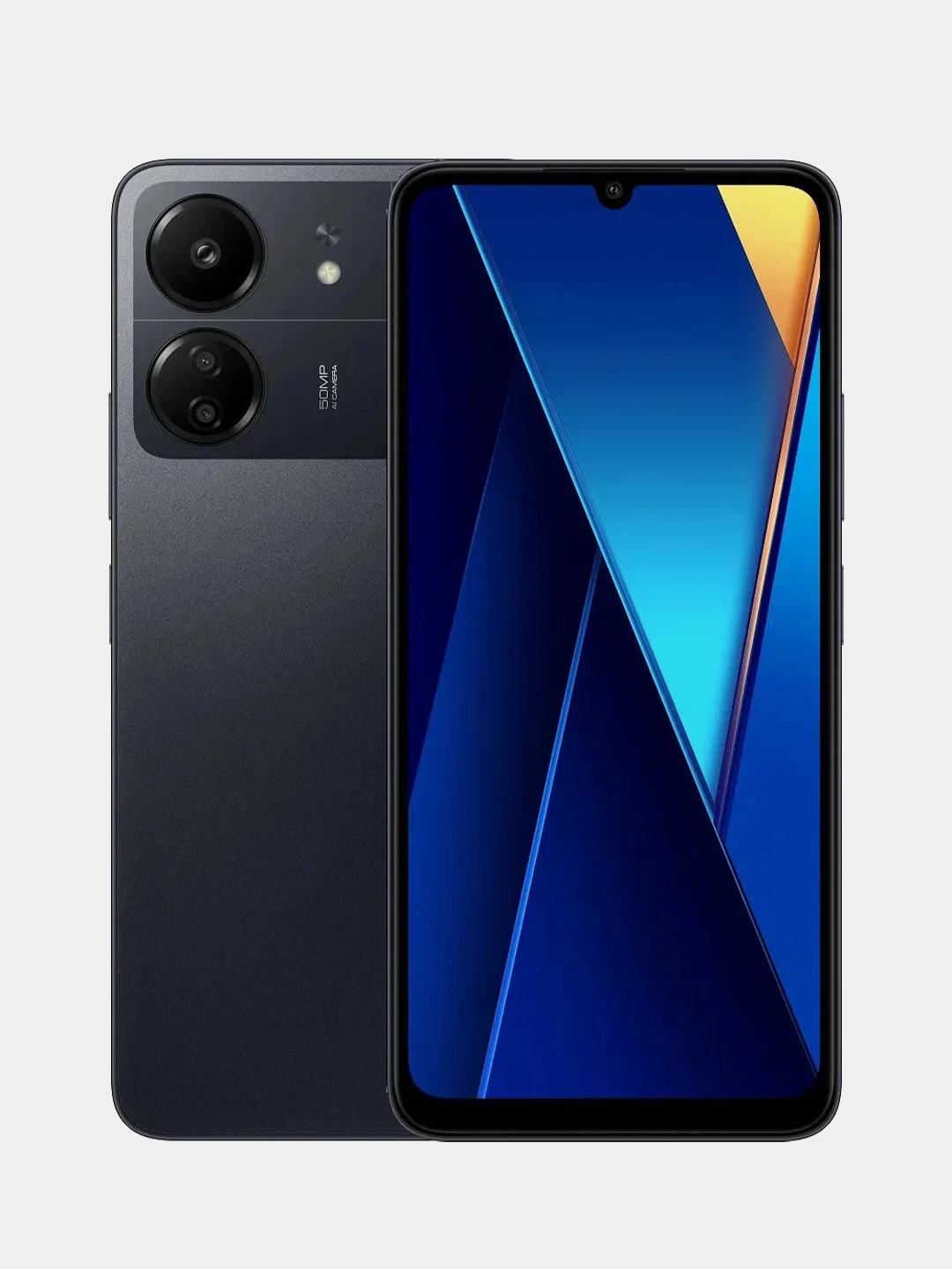 Черный смартфон Xiaomi POCO C65, 8+8 / 256 Gb
