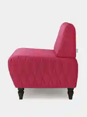 Красный кресло MONOFIX, БУНО, экокожа