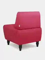 Красный кресло MONOFIX, БУНО, экокожа