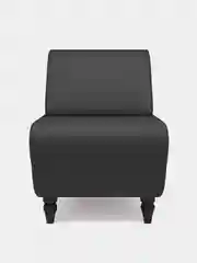 Черный кресло MONOFIX, БУНО, экокожа
