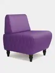 Фиолетовый кресло MONOFIX, БУНО, экокожа