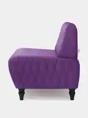 Фиолетовый кресло MONOFIX, БУНО, экокожа