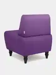 Фиолетовый кресло MONOFIX, БУНО, экокожа