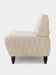 Кремовый кресло MONOFIX, БУНО, экокожа