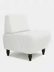 Белый кресло MONOFIX, БУНО, экокожа