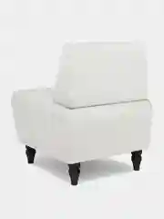 Белый кресло MONOFIX, БУНО, экокожа