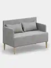 Серый диван MONOFIX, КИУС, микровелюр