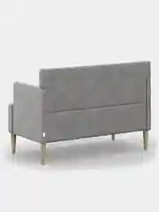 Серый диван MONOFIX, КИУС, микровелюр