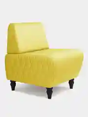 Желтый кресло MONOFIX, БУНО, экокожа