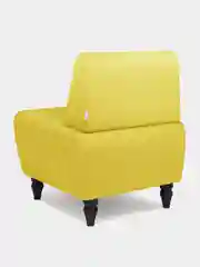 Желтый кресло MONOFIX, БУНО, экокожа