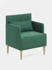 Зеленый кресло MONOFIX, КИУС, микровелюр