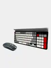 Комплект беспроводной Smartbuy SBC-201359AG-KW, мышь+клавиатура, мультимедиа