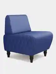 Синий кресло MONOFIX, БУНО, экокожа